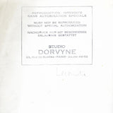 Germaine Lecomte - Robe, tirage du studio Dorvyne (circa 1940s)