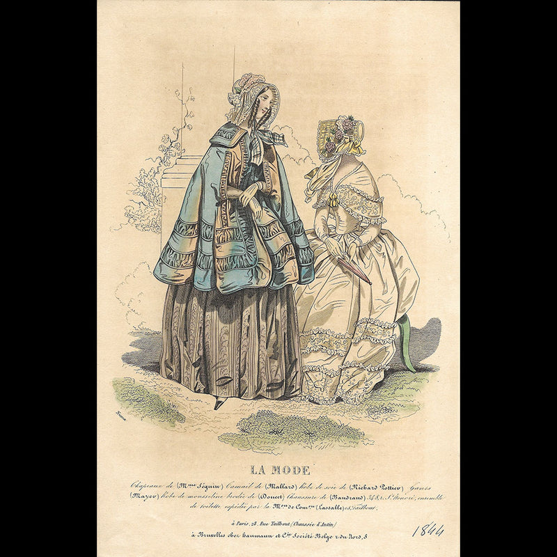 Doucet - Gravure de la Mode par Numa (1844)