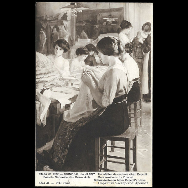Drecoll - Un atelier de couture, par Brindeau de Jarny (1912)