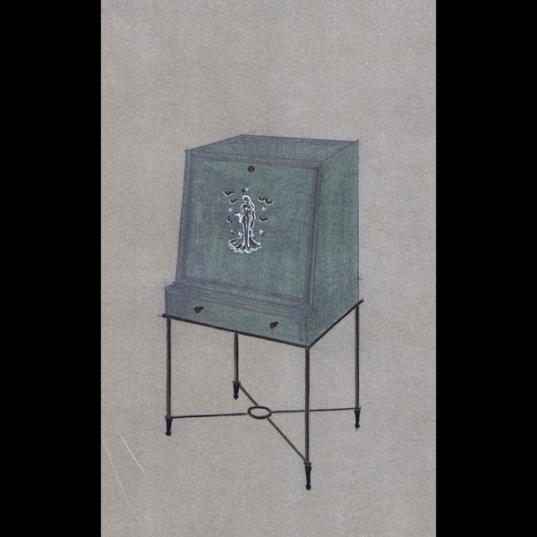 René Drouet - Dessin de meuble (1935-1940)