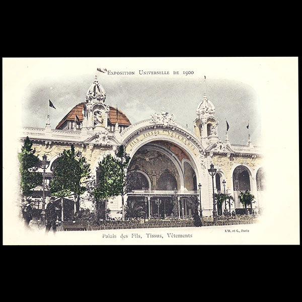Exposition Universelle de Paris - Palais des Fils, Tissus, Vêtements (1900)