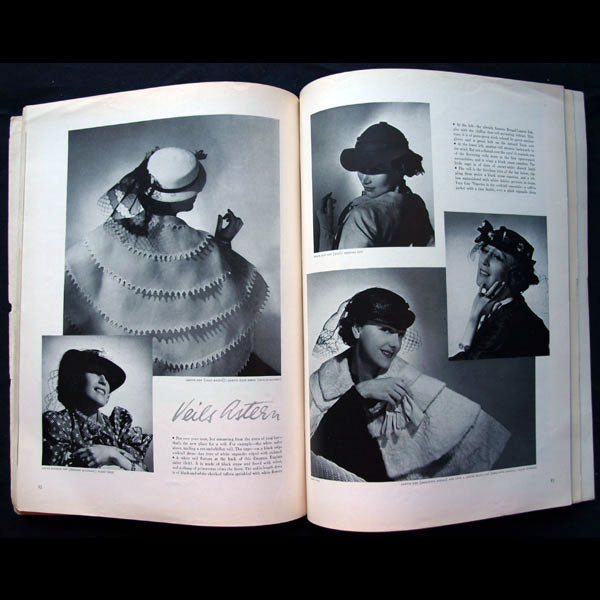 Vogue US (1er avril 1935), advance retail edition, couverture de Pavel Tchelitchew