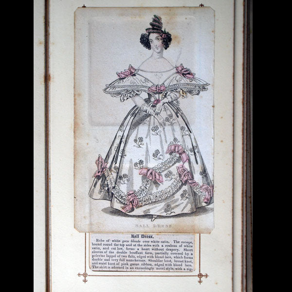 Fashion plates 1835-1840