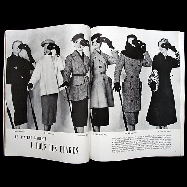 Album du Figaro, n°26, novembre 1950, couverture d'Henry Clarke