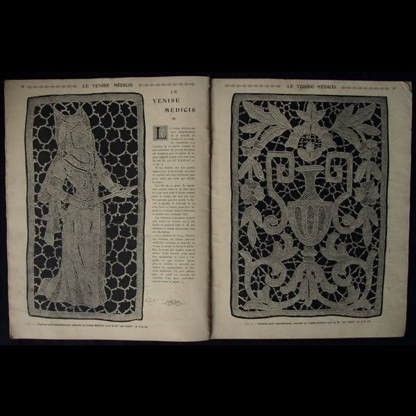 Les dentelles d'art, album n°1 (circa 1920)