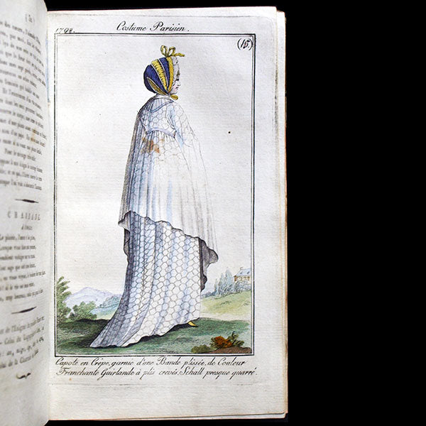 Le Journal des Dames et des Modes, édition allemande, ensemble des 26 livraisons de l'année 1798