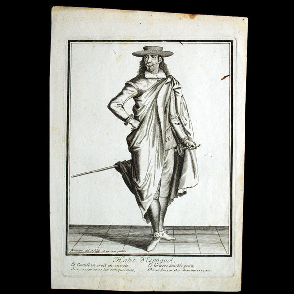 Bonnart - Habit d'Espagnol (circa 1690)