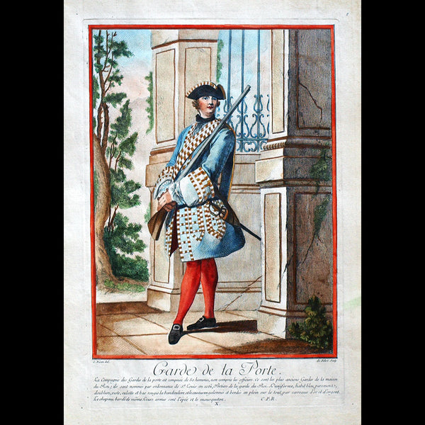 Charles Eisen - Garde de la Porte (1756)