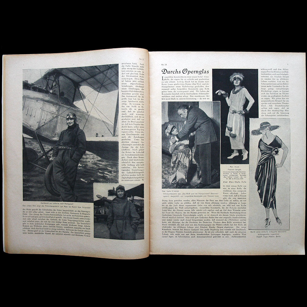 Elegante Welt, n°15, couverture d'A. M. Cay (1919)