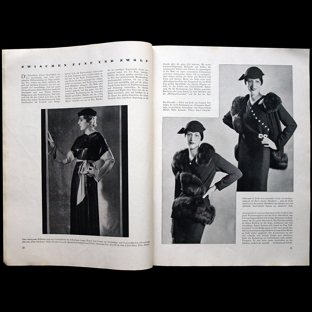 Elegante Welt, n°25, Weinhacht 1932