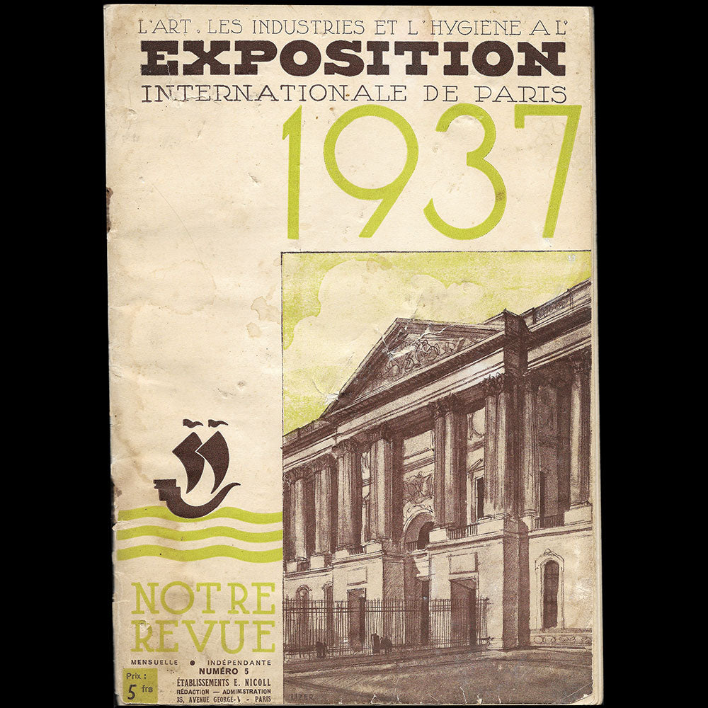 L'Art, les Industries et l'Hygiène à l'Exposition Internationale de Paris (1937)