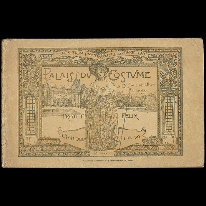 Exposition universelle de Paris - Palais du Costume, catalogue du Projet Felix (1900)