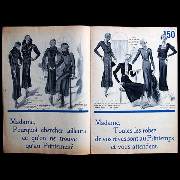 Exposition du Goût de Paris au Printemps, hiver 1932-1933, couverture de Reynaldo Luza