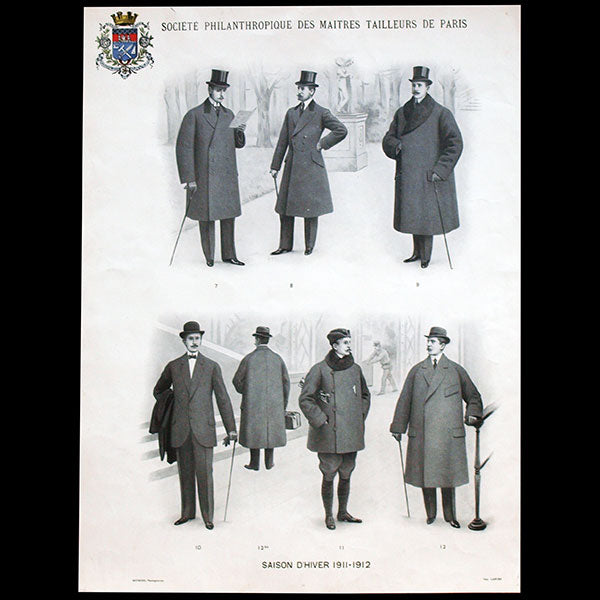 Société Philanthropique des Maîtres Tailleurs, hiver 1911-1912