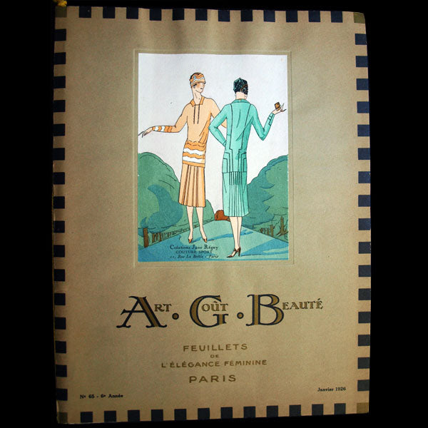 Art, Goût, Beauté (1926, janvier), version anglaise