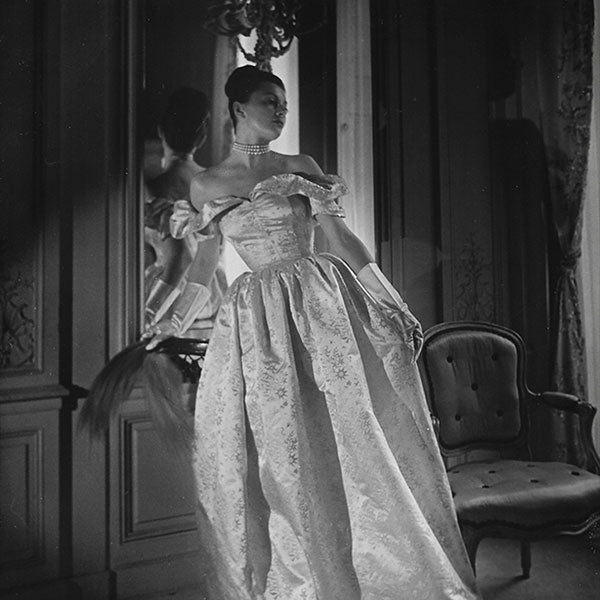 Christian Dior 1949 Wedding Dress, Photo Harry Meerson