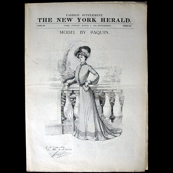The New York Herald Fashion Supplement, March 2nd 1902