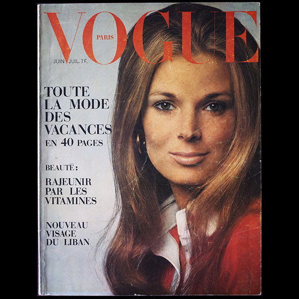 Vogue France (juin-juillet 1969), couverture de Jean-Loup Sieff