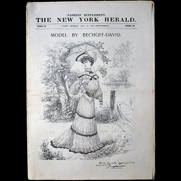 The New York Herald Fashion Supplement, May 24th, 1903