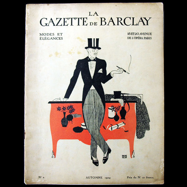 Gazette de Barclay, modes et élégances, n°2, automne 1924