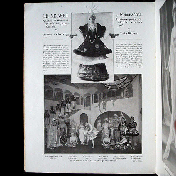 Comoedia illustré (5 avril 1913), couverture de Léon Bakst