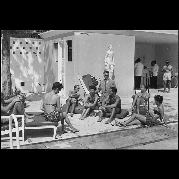 Fath - Jacques Fath et ses équipes durant leur voyage au Brésil (1952)