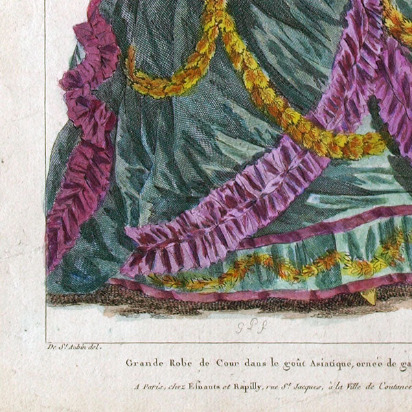 Gallerie des Modes et Costumes Français, 1778-1787, gravure n°ooo 357