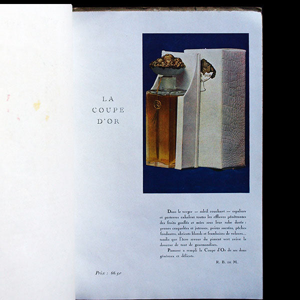 Paul Poiret - Les Parfums de Rosine, catalogue publicitaire (1923)