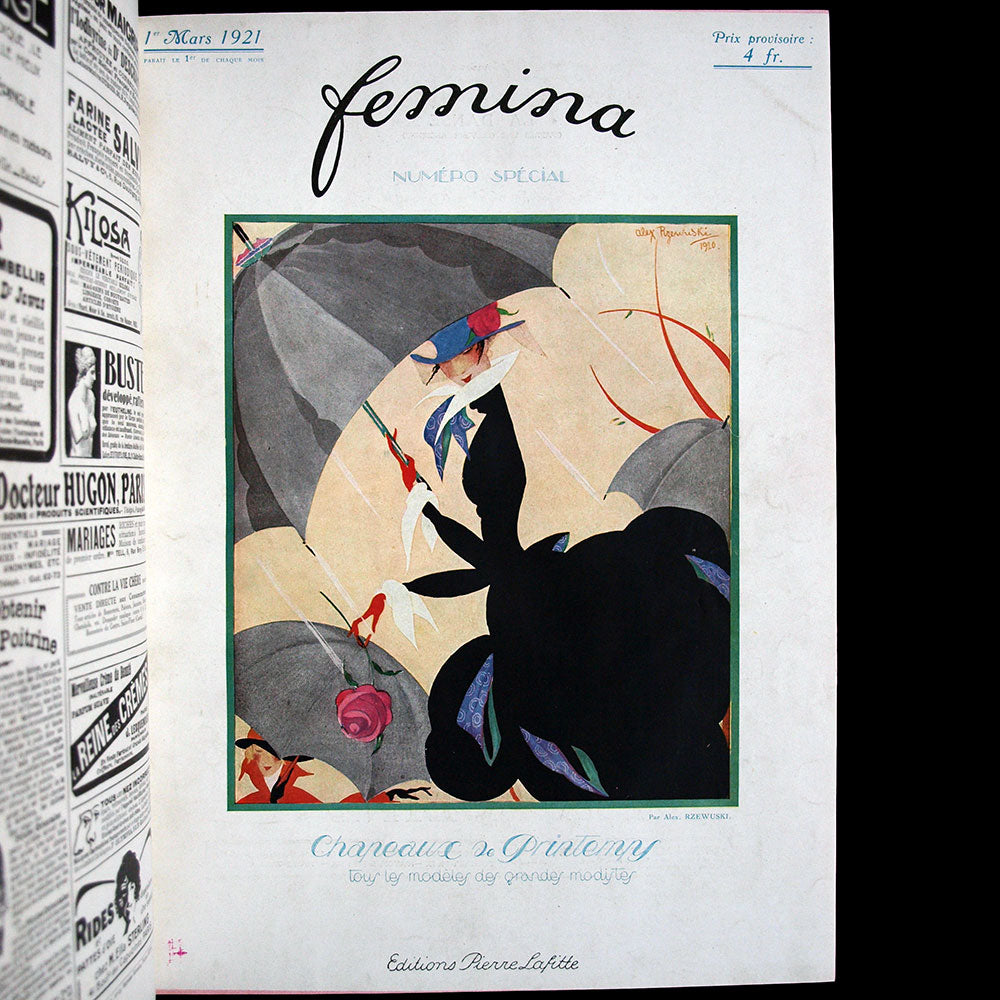 Fémina - Réunion des 12 numéros de l'année 1921