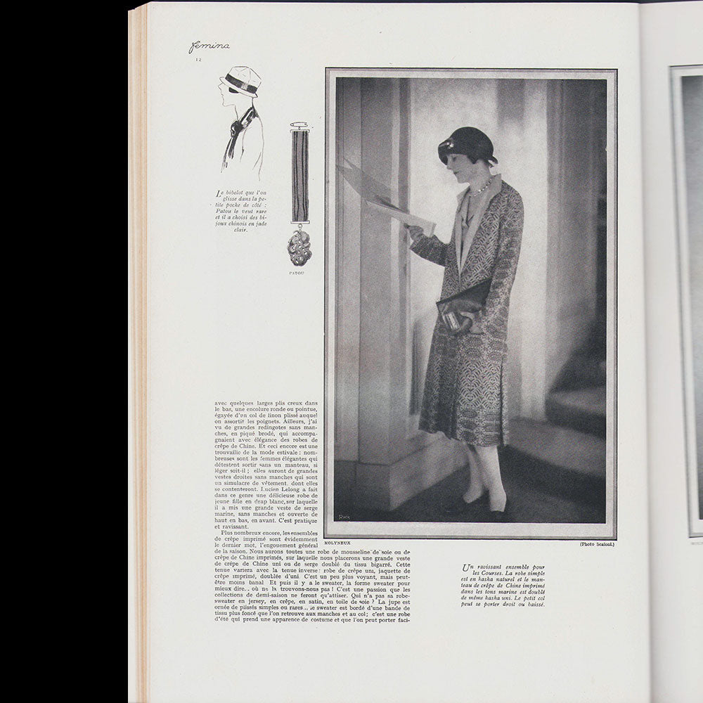 Fémina, mai 1925, couverture d'Erté