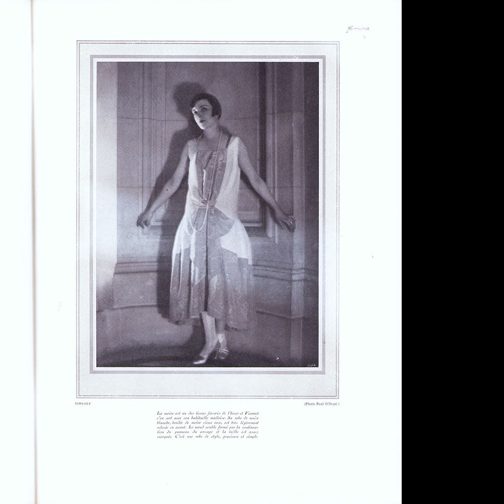 Fémina (novembre 1926), couverture de George Barbier