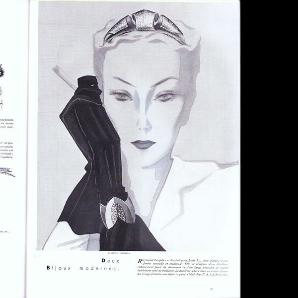 Fémina (novembre 1936), couverture de Demachy