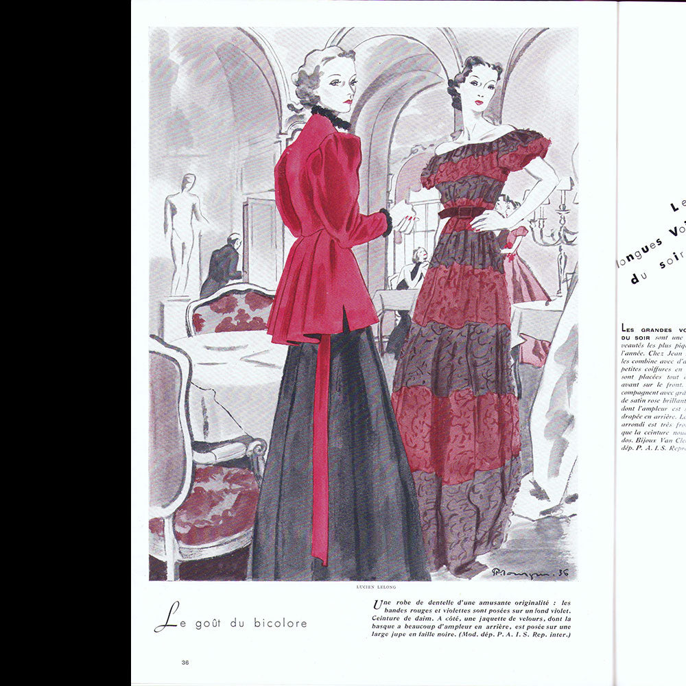 Fémina (octobre 1936), couverture de Joffé