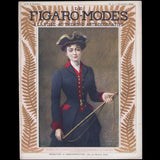 Le Figaro-Modes, novembre 1903, couverture de Valentino