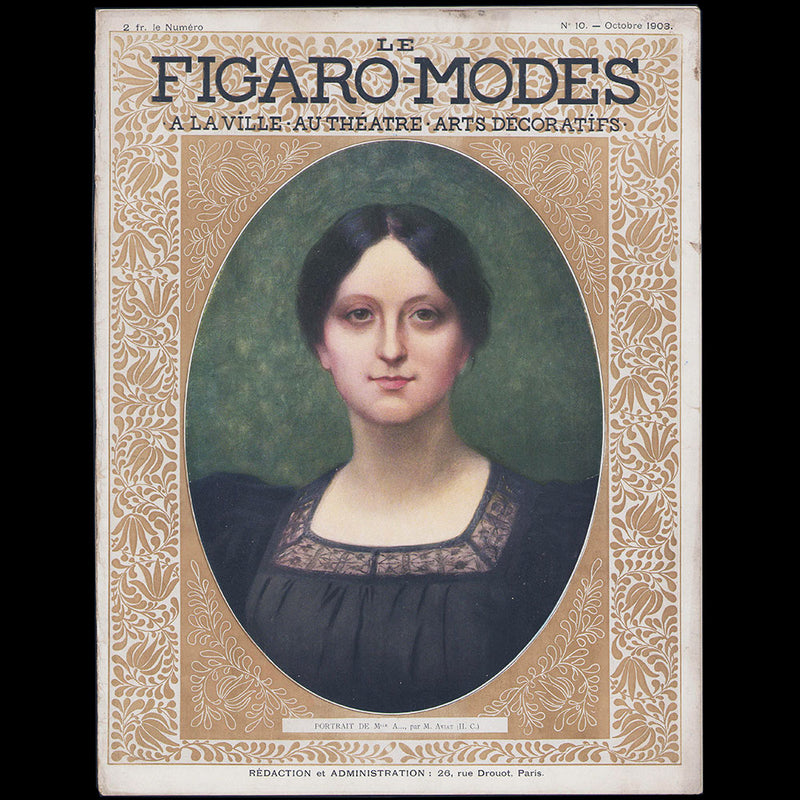 Le Figaro-Modes, octobre 1903, couverture d'Aviat