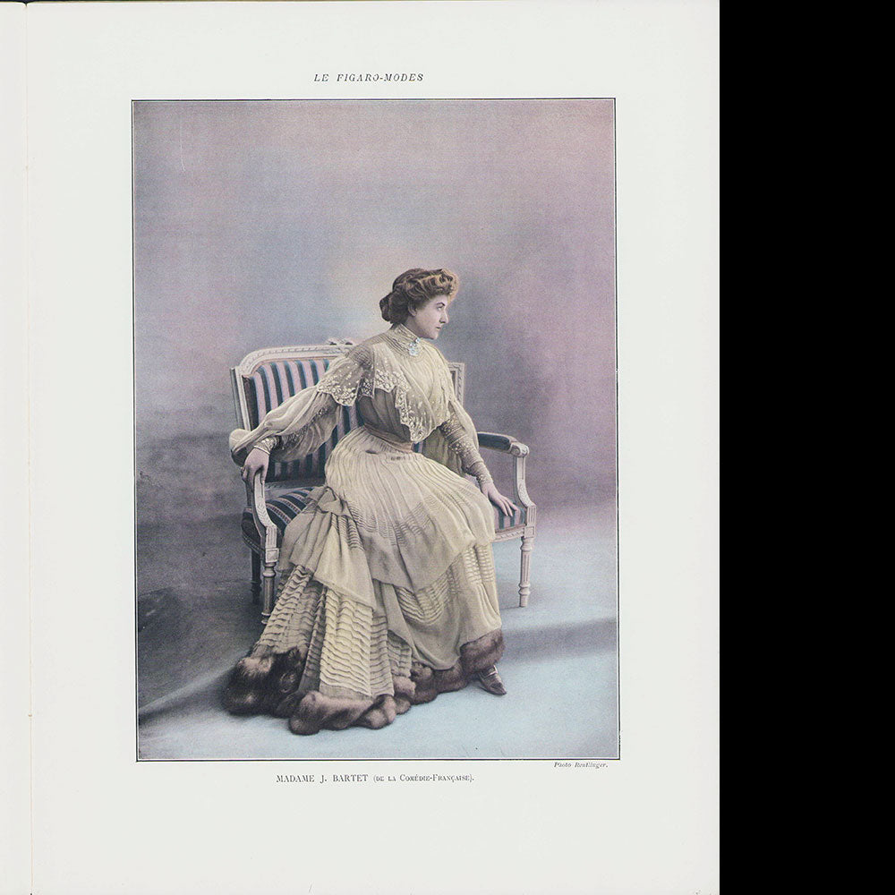 Le Figaro-Modes, novembre 1904, couverture de Juliette Dubufe-Wehrlé