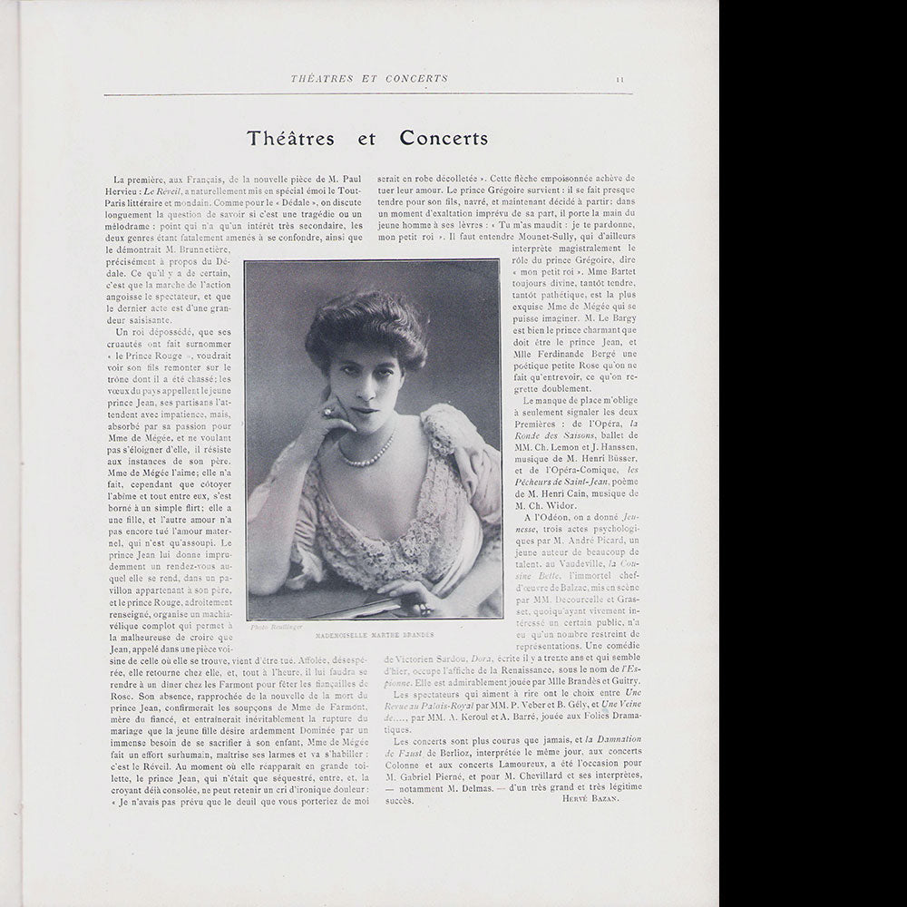 Le Figaro-Modes, janvier 1906, couverture de Henner