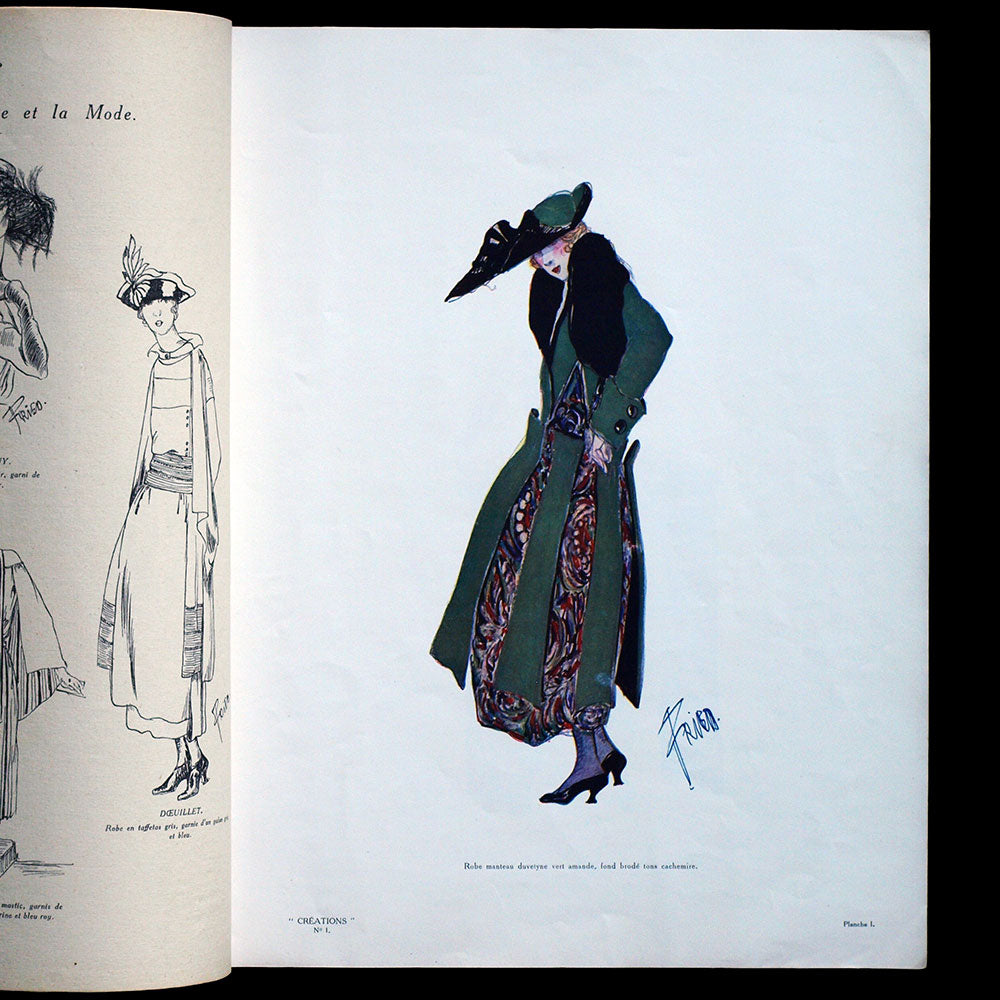 Fried - Créations, revue mensuelle de l'élégance féminine, n°1 (circa 1919)