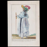 Gallerie des Modes et Costumes Français, 1778-1787, gravure n° xx 262, Chemise à la Reine (1784)