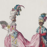 Gallerie des Modes et Costumes Français, 1778-1787, gravure n° T 109, Dame de Qualité (1779)