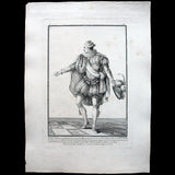 Gallerie des Modes et Costumes Français, gravure n° S 107, Costume pour les bals de la Cour (1779)