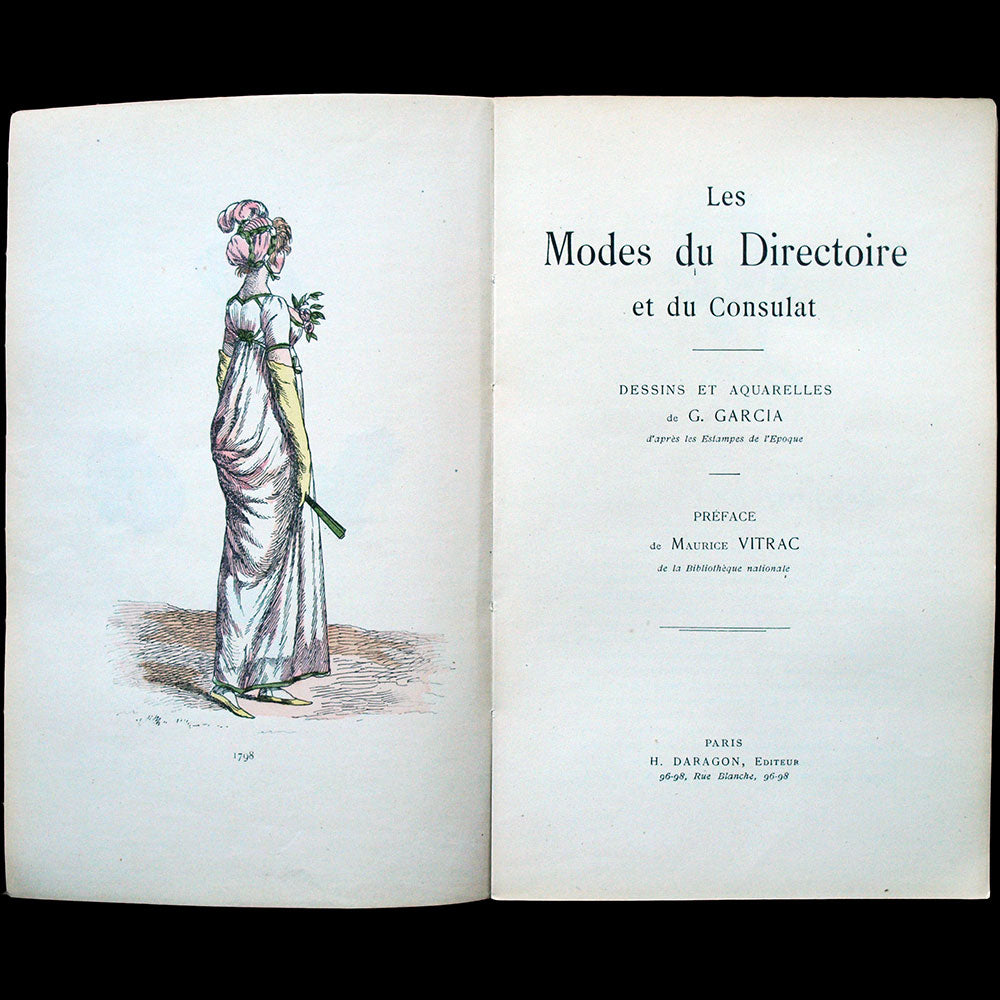 Garcia - Les modes du Directoire et du Consulat (1910)