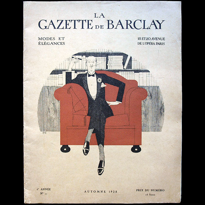 Gazette de Barclay, modes et élégances, n°11, automne 1928