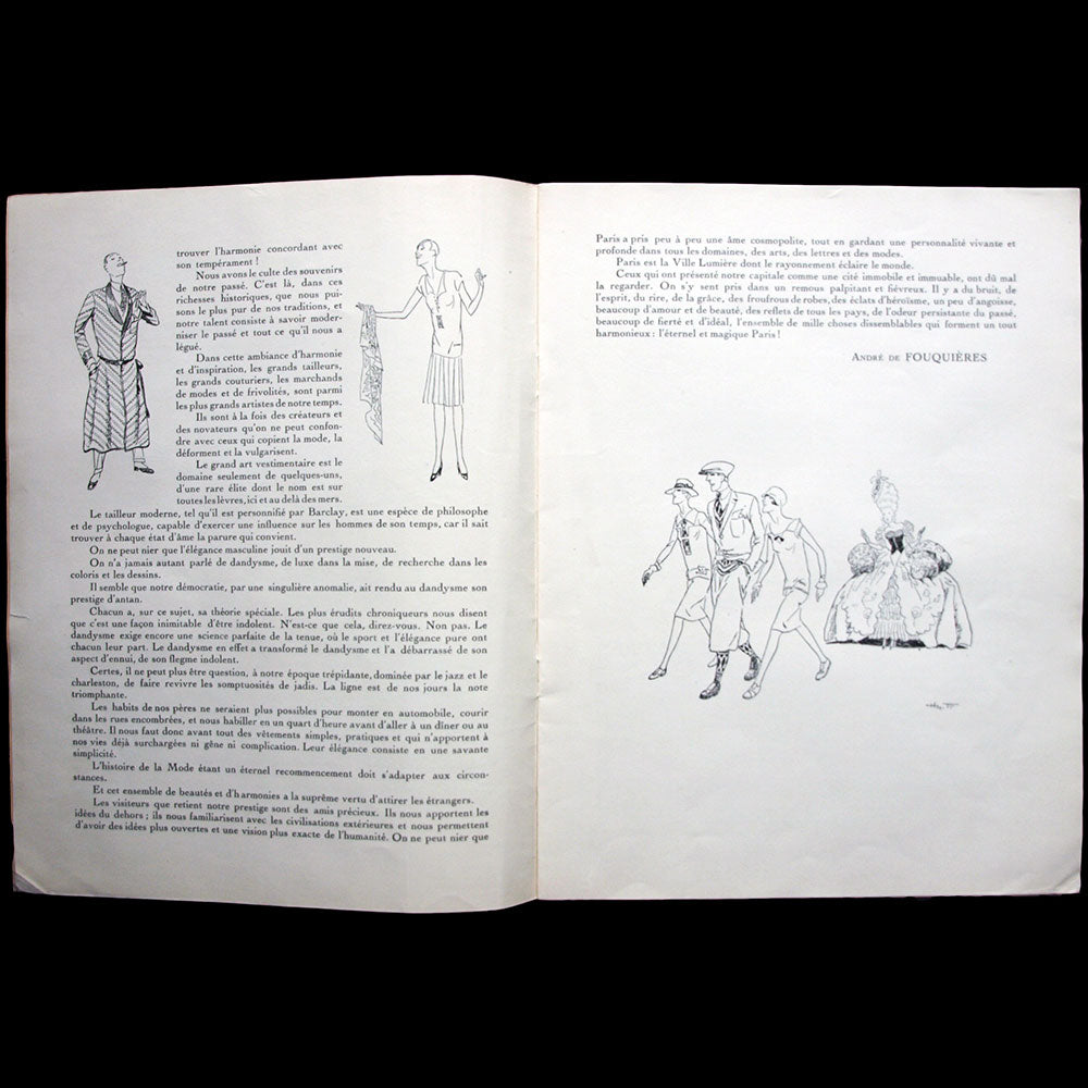 Gazette de Barclay, modes et élégances, n°7, automne 1926