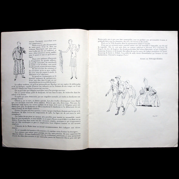 Gazette de Barclay, modes et élégances, n°7, automne 1926