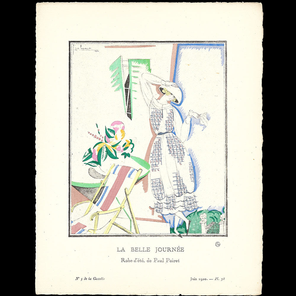 Gazette du Bon Genre (n°5, 1920), édition américaine de la Gazette du Bon Ton