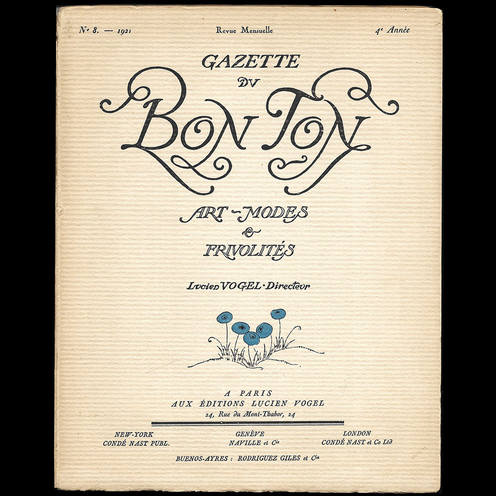 Gazette du Bon Ton (n°8, 1921)