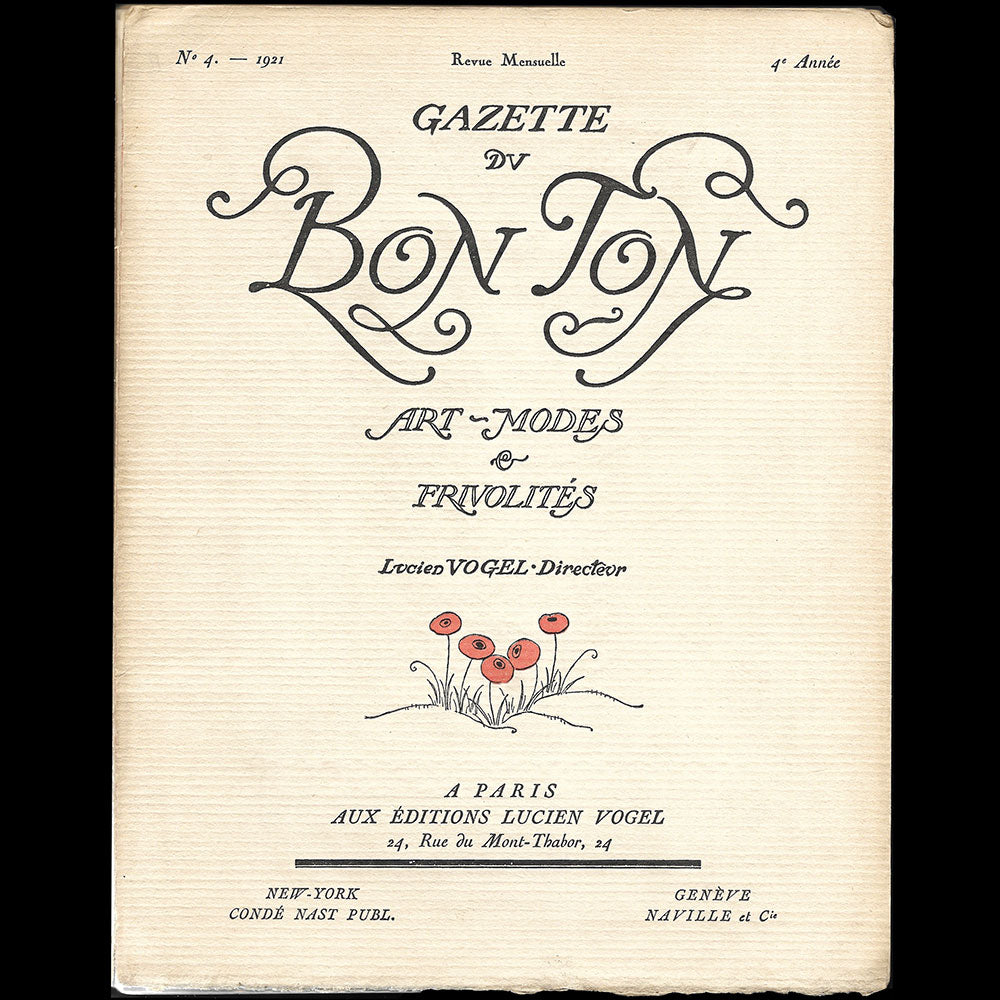 Gazette du Bon Ton (n°4, 1921)