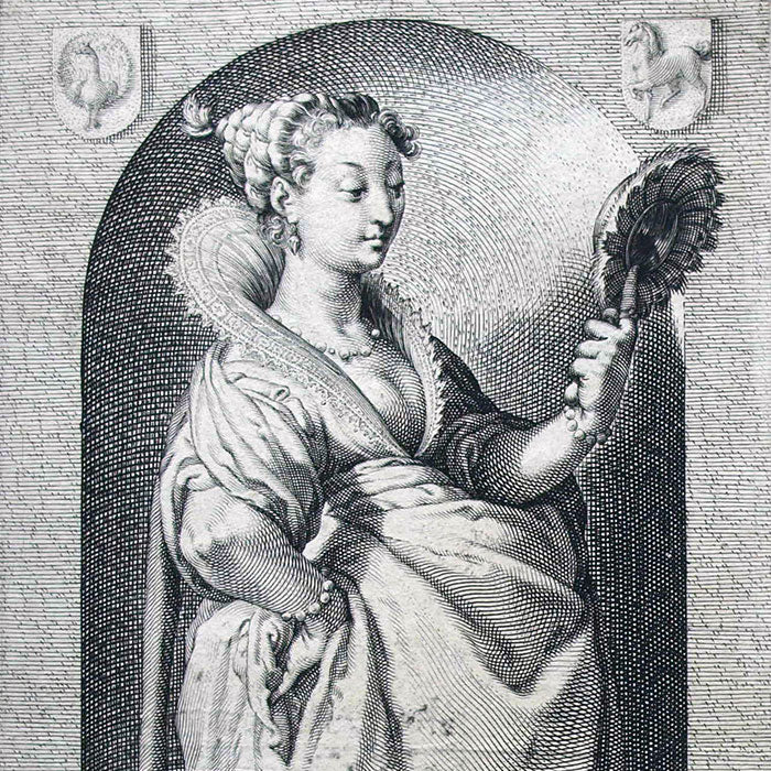 Hendrick Goltzius - Superba, L'Orgueil (1593)