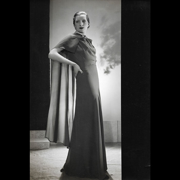 Gorin - Robe de dîner, trois tirages d'Isabey (1936)